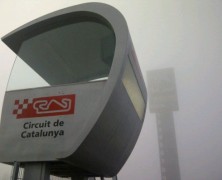 Mgła spowiła Circuit de Catalunya
