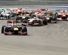Vettel, Raikkonen, Grosjean
