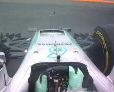 Jak Rosberg uratował punkty po uślizgu?