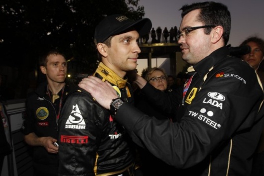 Petrov i Boullier po GP Australii